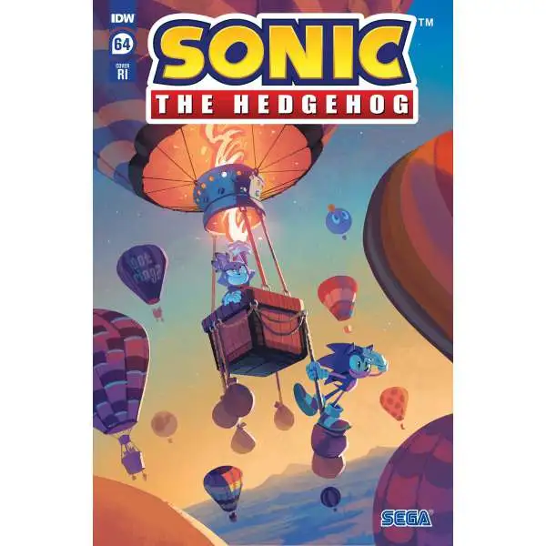 IDW Publishing Sonic the Hedgehog #64 Comic Book [1:10 Fourdraine Incentive]