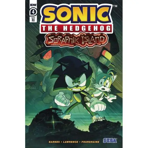 IDW Publishing Sonic The Hedgehog: Scrapnik Island #4 Comic Book [1:10 Incentive]