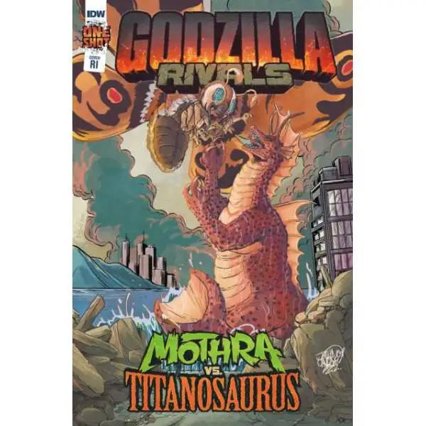 Godzilla Rivals: Mothra vs. Titanosaurus #1C Comic Book