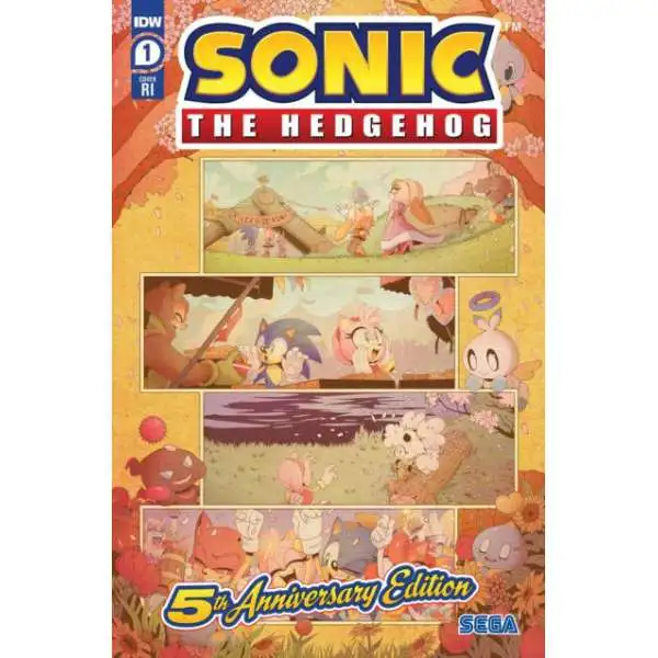 Sonic The Hedgehog: 5th Annversary #1E Comic Book