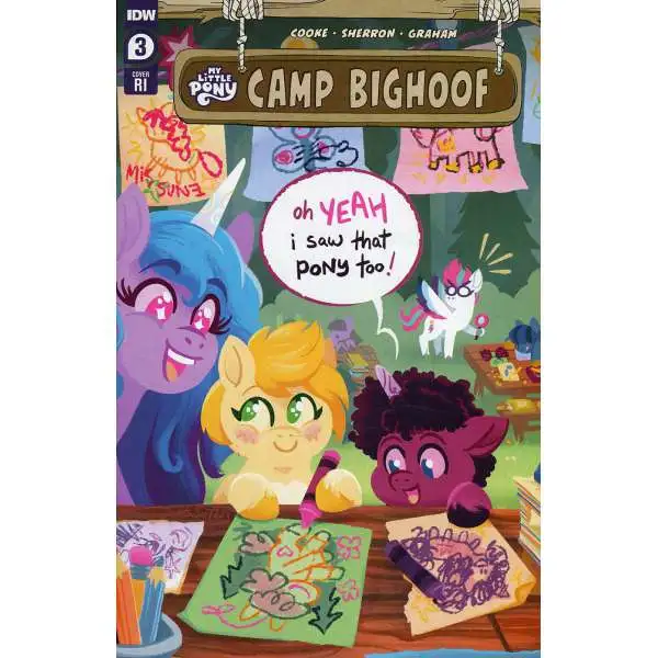 My Little Pony: Camp Bighoof #3D Comic Book