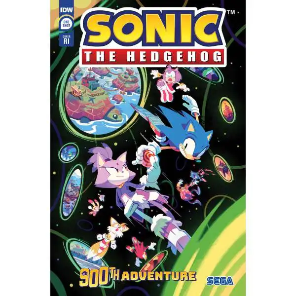 IDW Publishing Sonic The Hedgehog's 900th Adventure #1 Comic Book [1:10 Fourdraine Incentive]