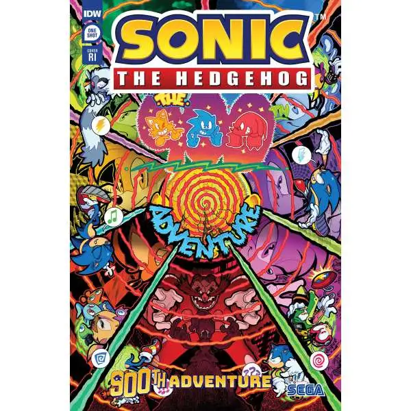 Sonic The Hedgehog Sonic The Hedgehogs 900th Adventure Comic Book
