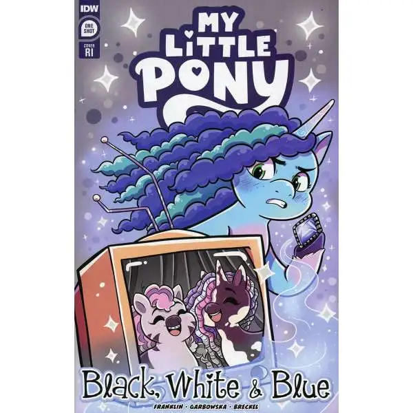 My Little Pony: Black, White & Blue #1C Comic Book