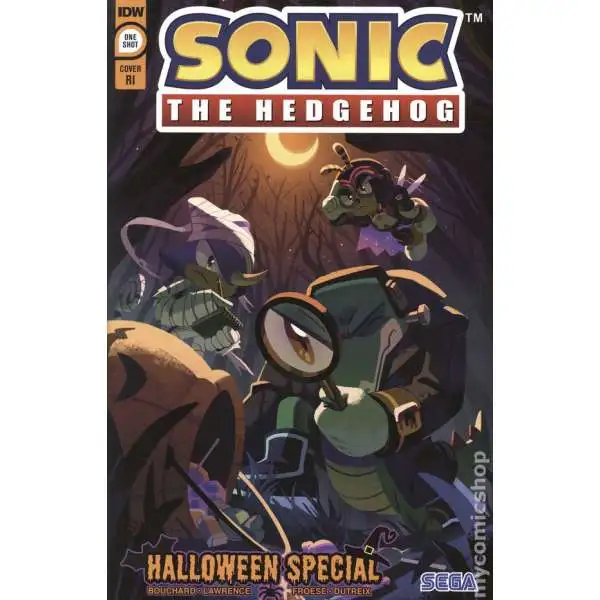 IDW Publishing Sonic Hedgehog Halloween Special #1C Comic Book [1:10 Fourdraine Variant]