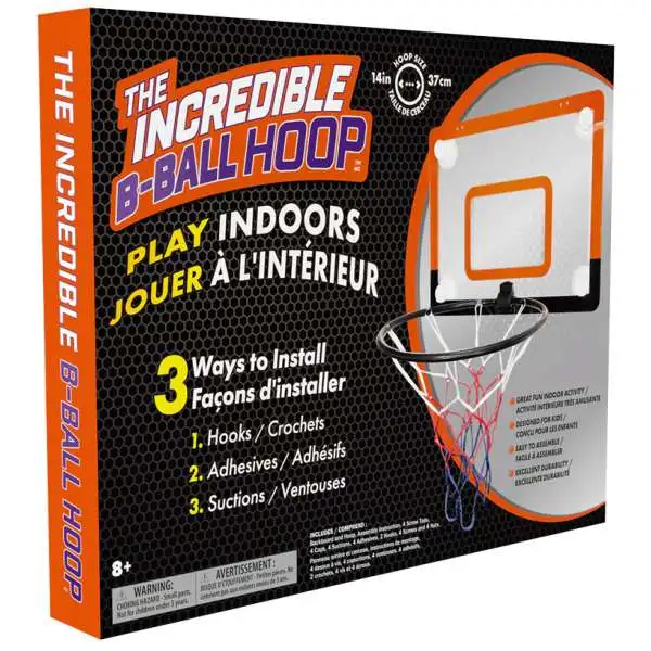 The Incredible B-Ball Hoop [Play Indoors!, Damaged Package]