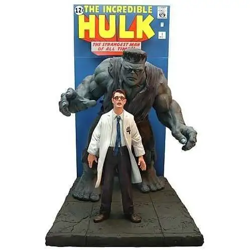 Marvel Scene Replica The Incredible Hulk #1 Statue
