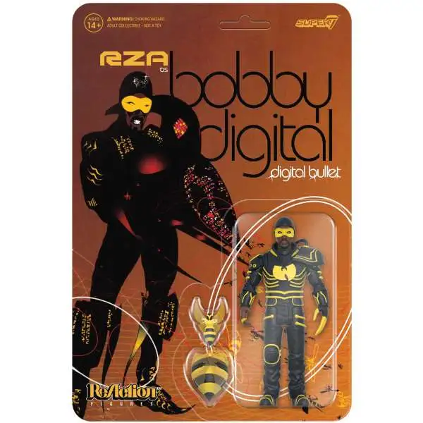 ReAction RZA Bobby Digital Action Figure [Digital Bullet]