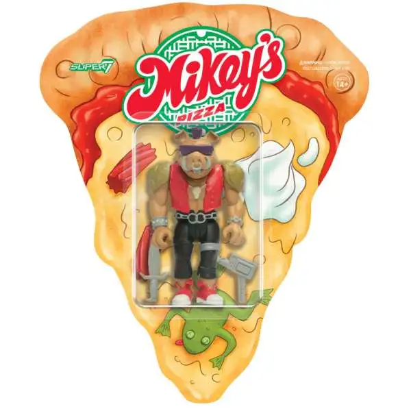 ReAction Teenage Mutant Ninja Turtles Mikey's Pizza Bebop Action Figure [Weird Pizza To Go]