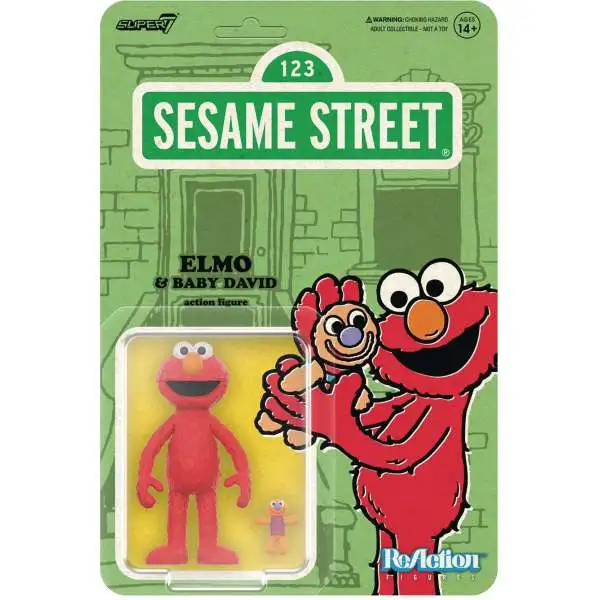 ReAction Sesame Street Wave 4 Elmo Action Figure
