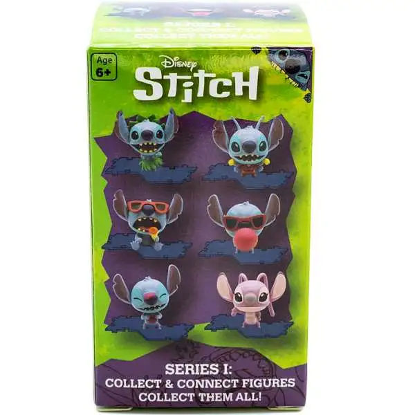 Disney Collect & Connect Stitch Mystery Pack [1 RANDOM Figure]