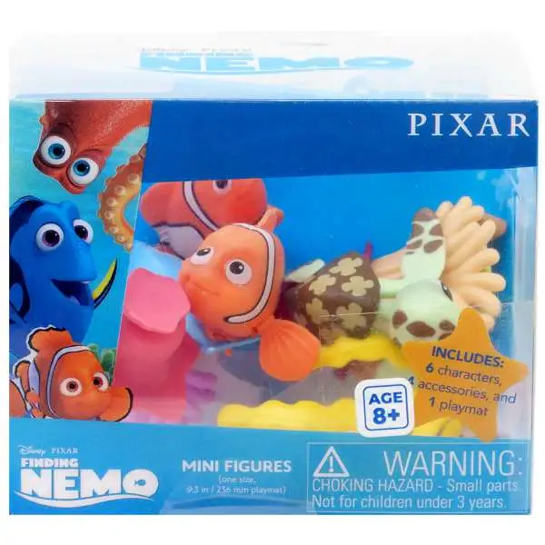 Disney Pixar Finding Nemo Critter Crate Finding Nemo Mini Figures