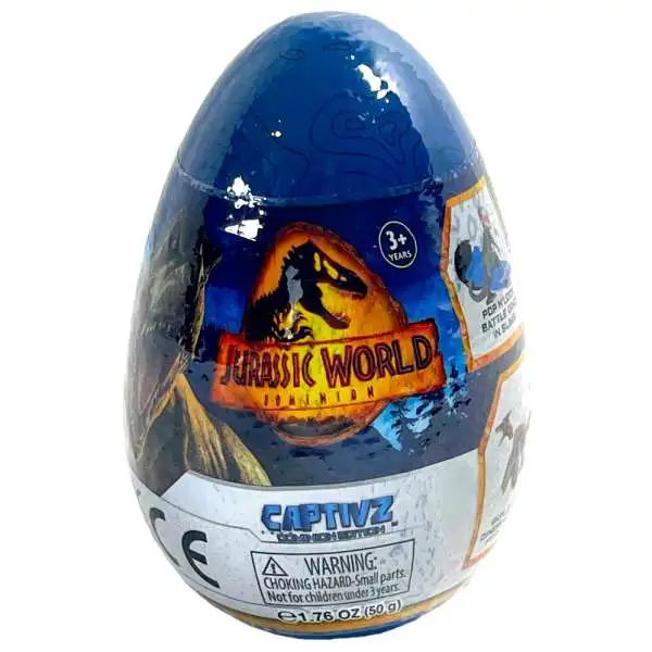Jurassic World Captivz DOMINION Edition Mystery Egg Pack [Blue]