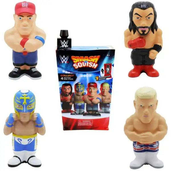 WWE Wrestling Smash 'n' Squish Mystery Pack [1 RANDOM WWE Superstar Figure]