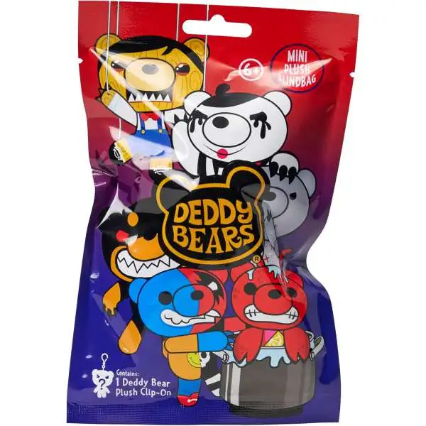 Deddy Bears Clip-On Plush Series 4 4.5-Inch Mystery Pack [1 RANDOM Figure]