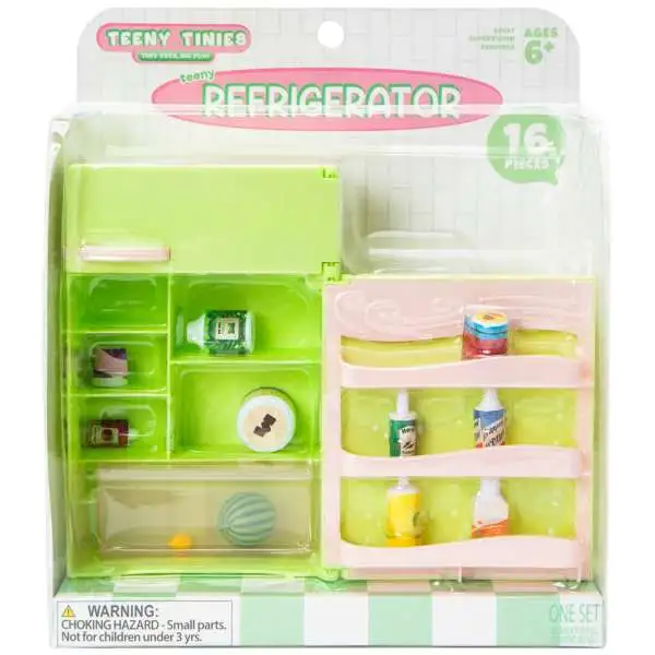 Teeny Tinies! Teeny Refrigerator Playset [Green]