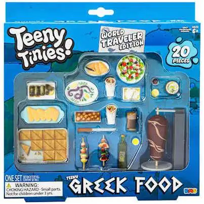 Teeny Tinies! Teeny Greek Food Playset