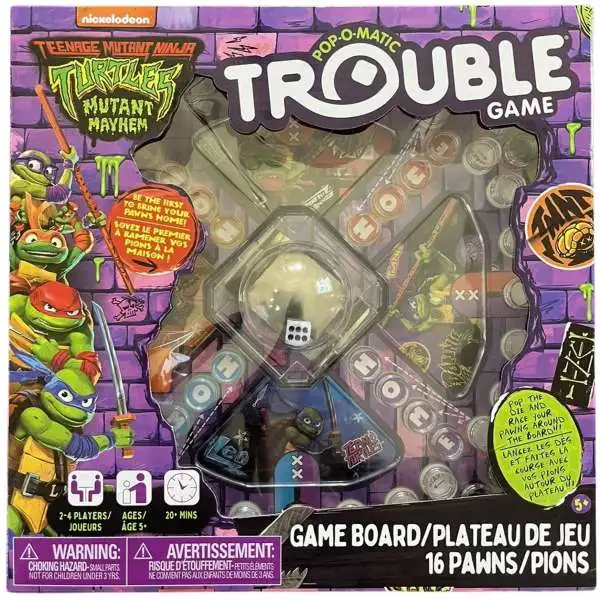 Nickelodeon Teenage Mutant Ninja Turtles Trouble Game