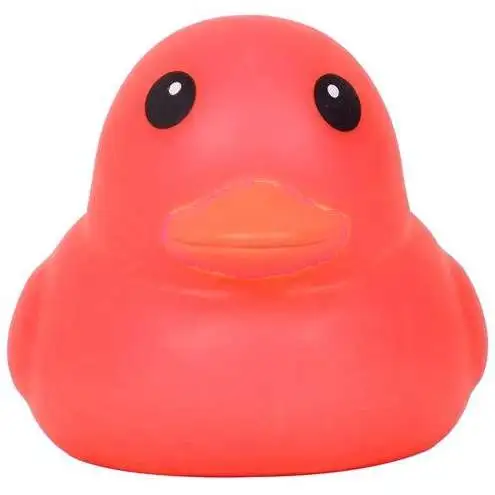 Laffy Quacks Jumbo Squishy Duck RED 6-Inch Squeeze Toy