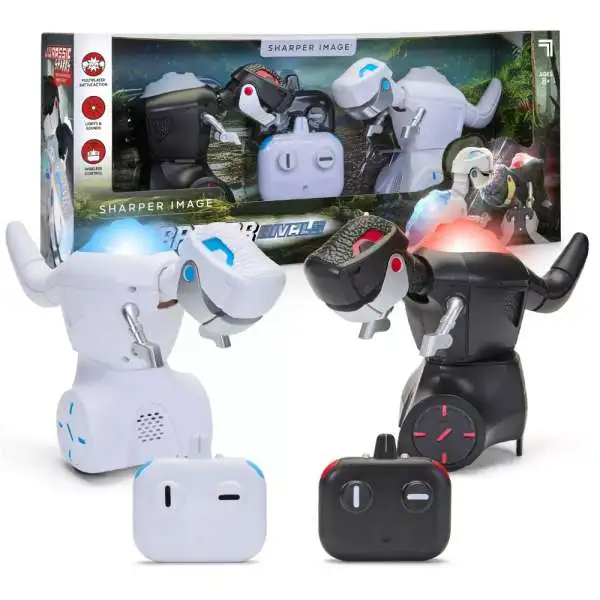 Sharper Image Robo Raptor Rivals R/C Remote Control Battle Dinos