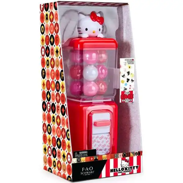 Hello Kitty Mini Figure Vending Machine Play Set [12 Mystery Figures!]