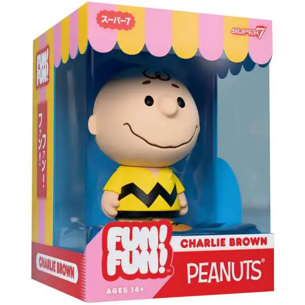 Peanuts Fun! Fun! Charlie Brown Action Figure [Yellow Shirt]