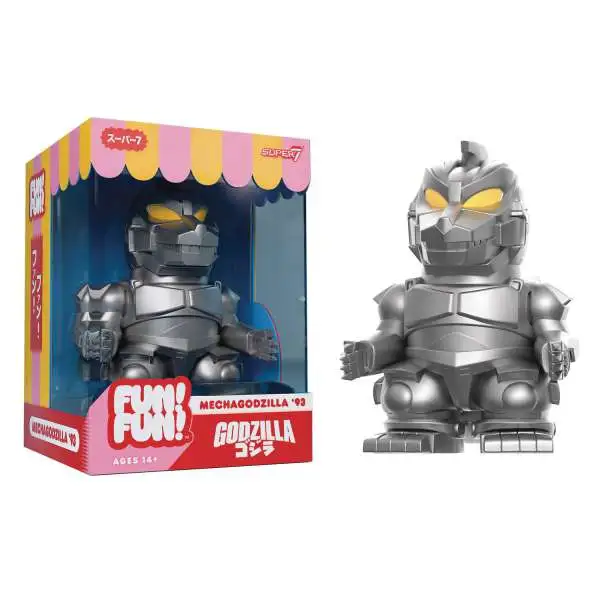 Godzilla vs. Mechagodzilla II TOHO Fun! Fun! Mechagodzilla '93 5-Inch Mascot Vinyl Toy [Silver Version]