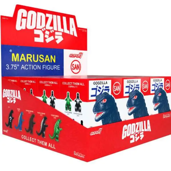 ReAction TOHO Godzilla Kaiju Marusan 3.75-Inch Mystery Box [12 Packs]