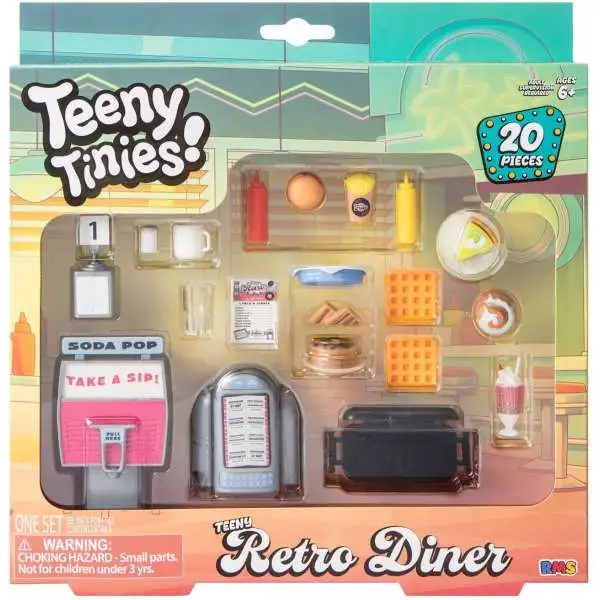 Teeny Tinies! Teeny Retro Diner Playset