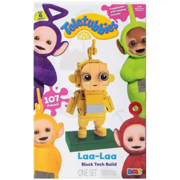 Teletubbies Block Tech Build Laa-Laa Construction Set [107 Pieces]