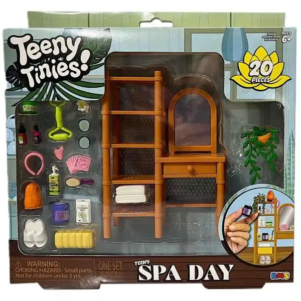 Teeny Tinies! Teeny Spa Day Playset [20 Pieces]