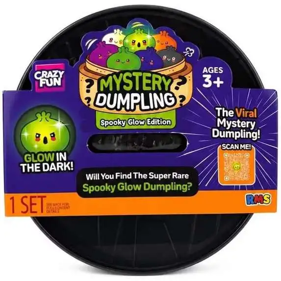 Crazy Fun Spooky Glow Edition Mystery Dumpling Mystery Pack RMS