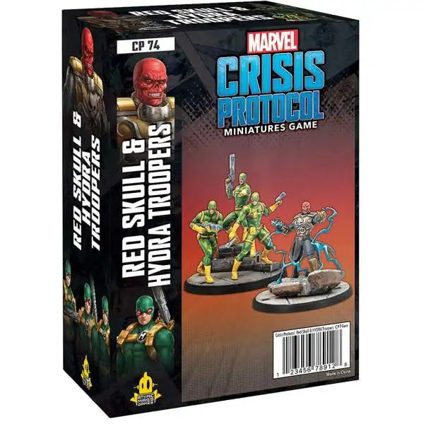 Marvel Crisis Protocol Red Skull & Hydra Troopers Character Pack