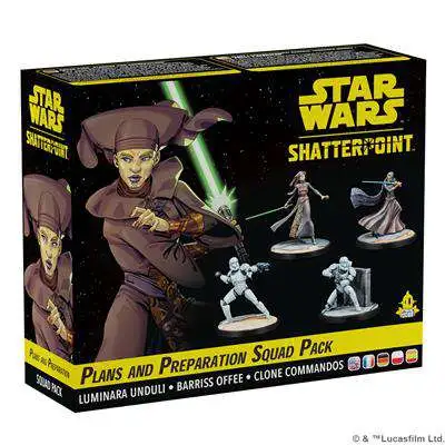 Star Wars Shatterpoint Plans and Preparation Squad Pack Expansion