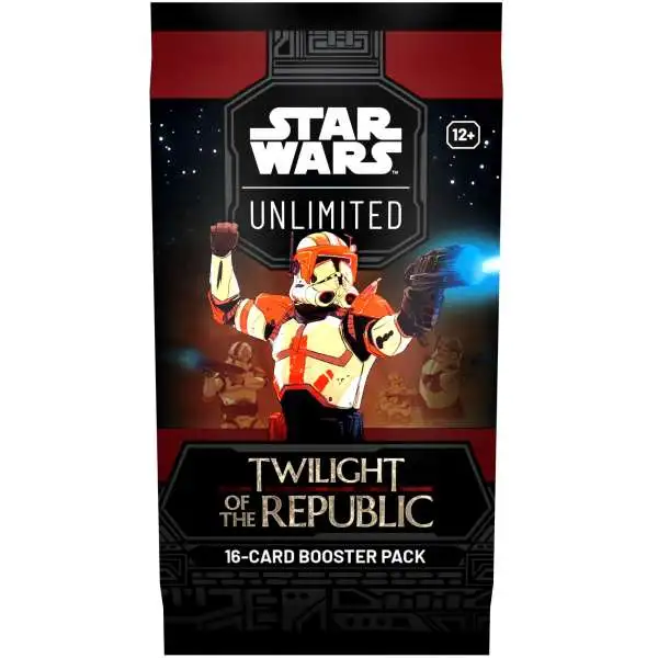 Star Wars: Unlimited Trading Card Game Twilight of the Republic Booster Pack [16 Cards]