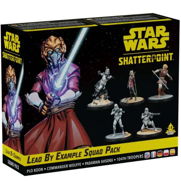 Star Wars Shatterpoint Lead by Example Squad Pack