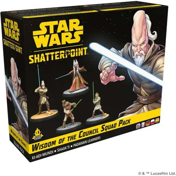 Star Wars Shatterpoint Wisdom of the Council Squad Pack