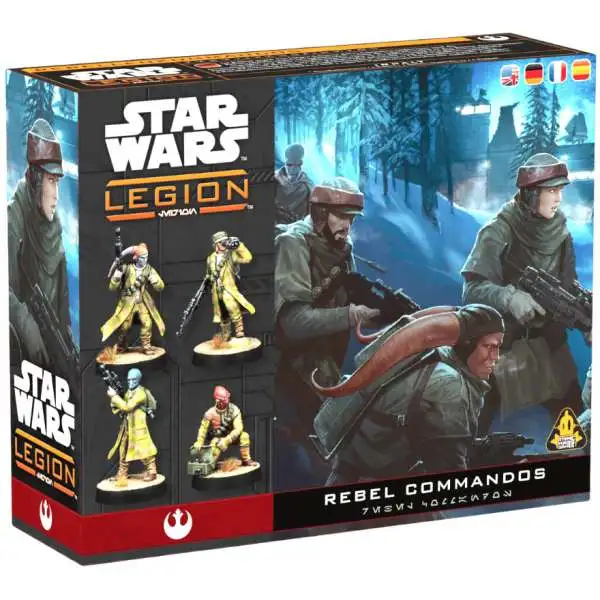 Star Wars Legion Rebel Troopers Commandos Expansion