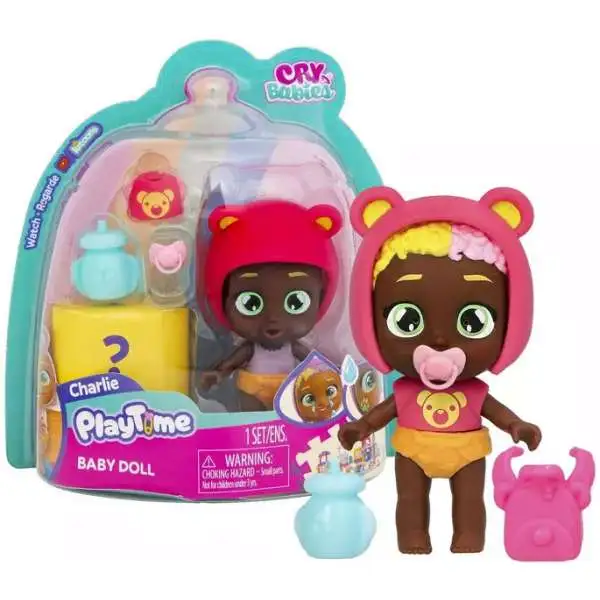 Cry Babies PlayTime Baby Doll Charlie Mini Doll