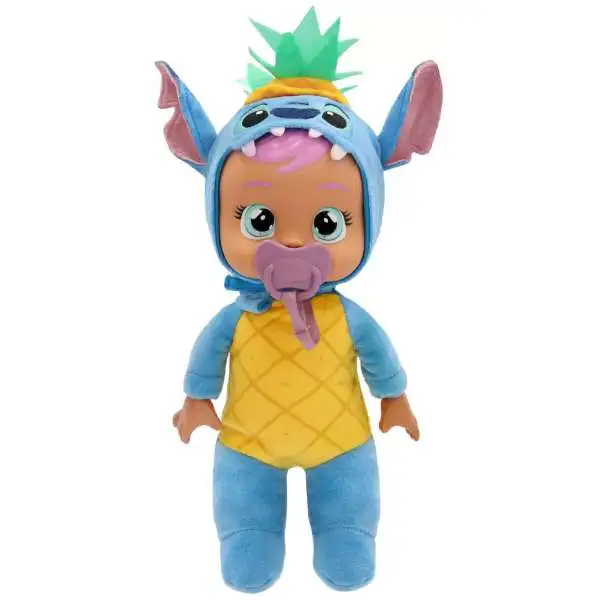 Cry Babies Disney Tiny Cuddles Stitch 9-Inch Plush Figure [Pineapple]