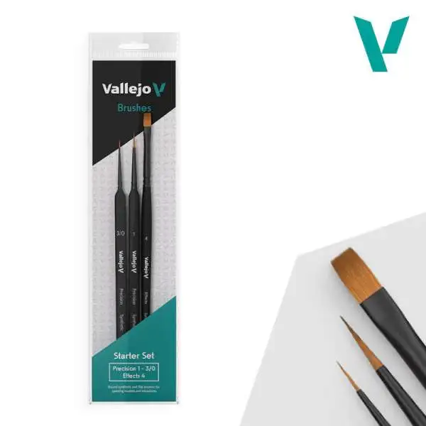 Vallejo Paint Brush [Precision Starter Set]