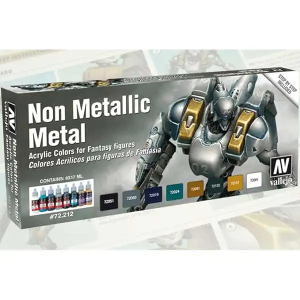 GAME Non Metallic Metal Set Paint Set [Vallejo]