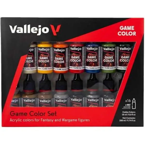 GAME Introduction Color Set Paint Set [Vallejo]