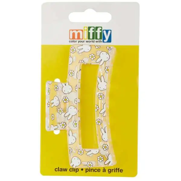 Miffy Daisies Hair Claw Clip