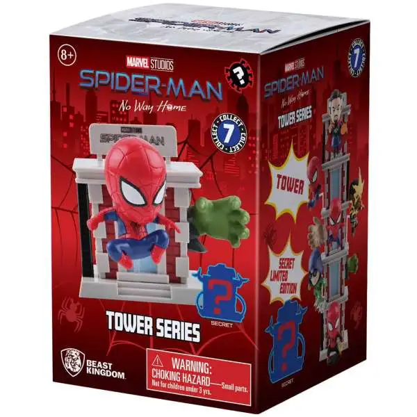 Marvel Tower Series Spider-Man: No Way Home Mystery Pack [1 RANDOM Figure]