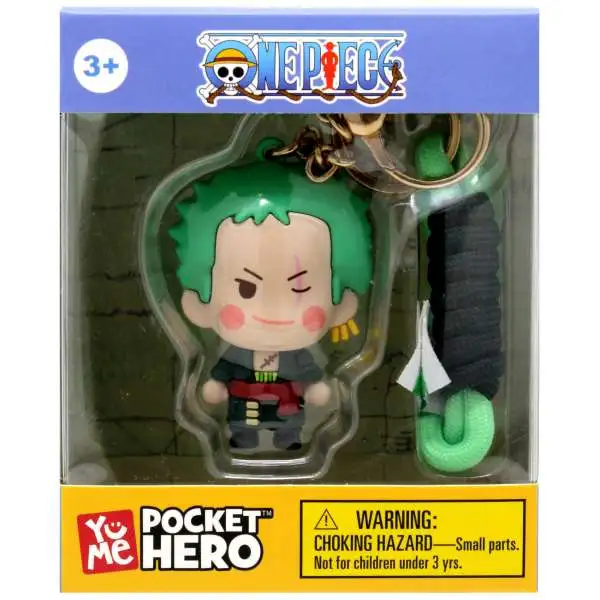 One Piece Pocket Hero Roronoa Zoro Keychain