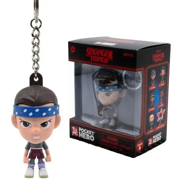 Stranger Things Pocket Hero Eleven Keychain