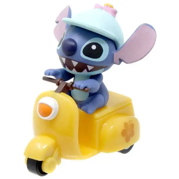 Disney Lilo & Stitch Stitch on Yellow Scooter 2-Inch Pullback Car