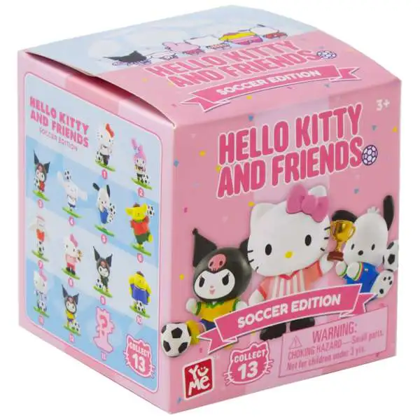 Hello Kitty Friends Sanrio Soccer Edition Mini Figure Mystery Pack