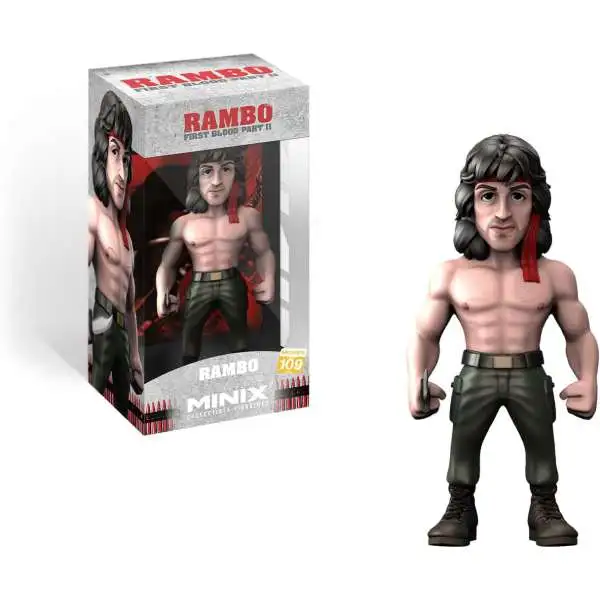First Blood Part II Rambo 4.75-Inch Vinyl Figure [Knife]
